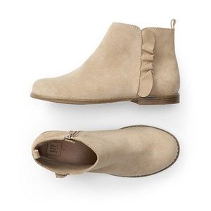 Gap Genuine Suede Ankle Boots For Girls 12